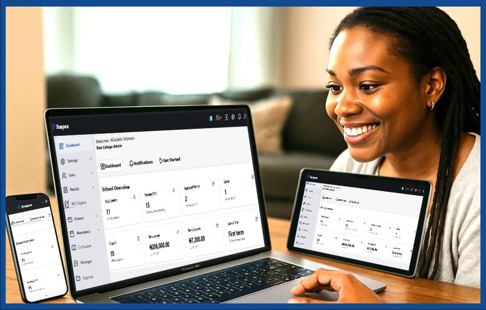 Scupex School Management Dashboard